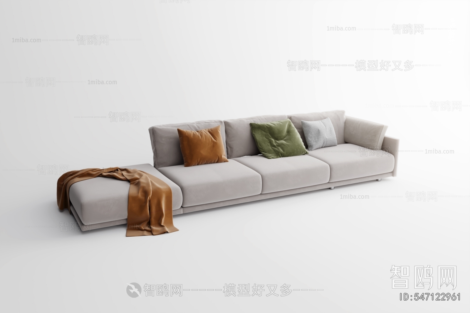 Modern Multi Person Sofa