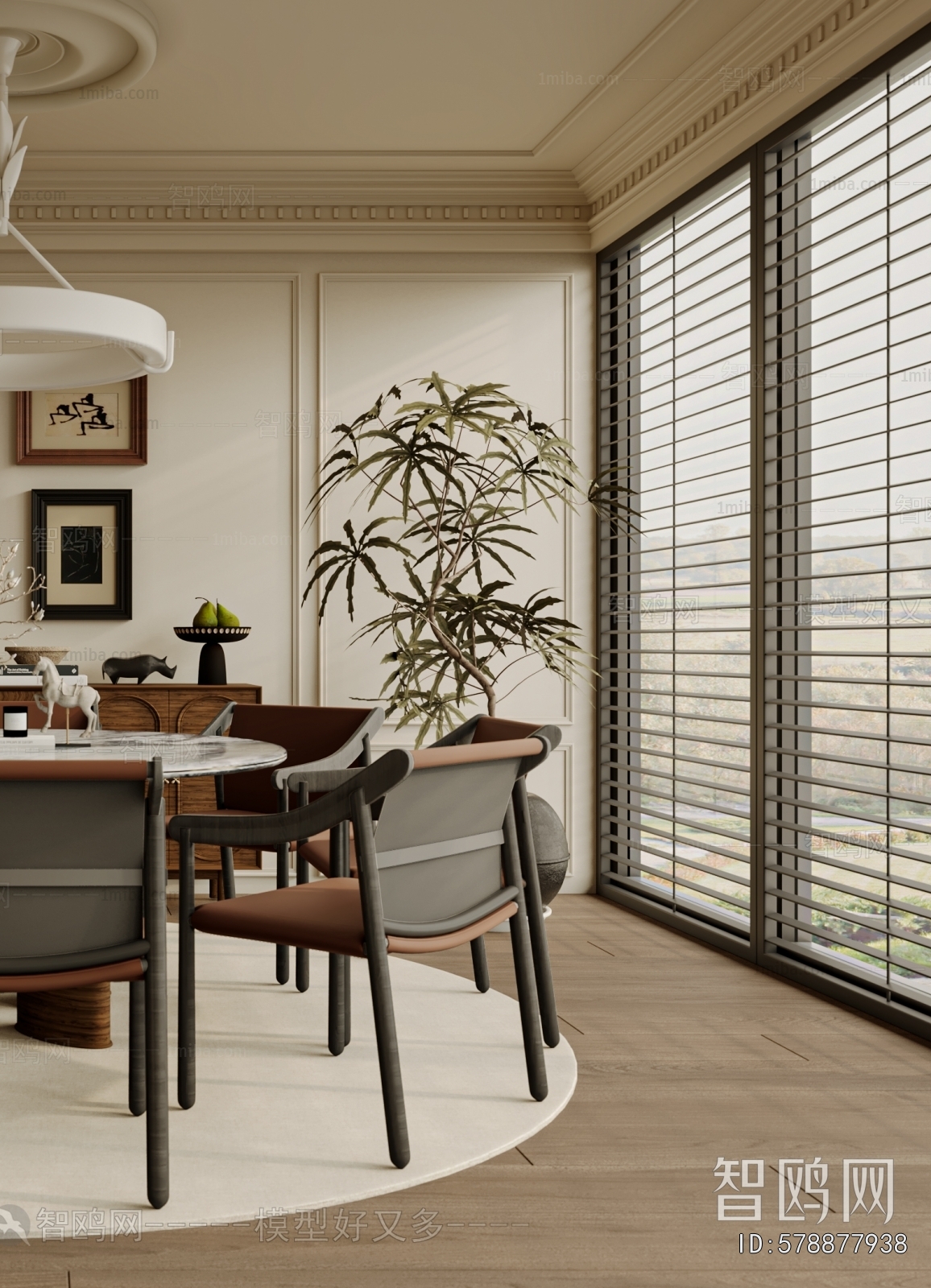 French Style Dining Room