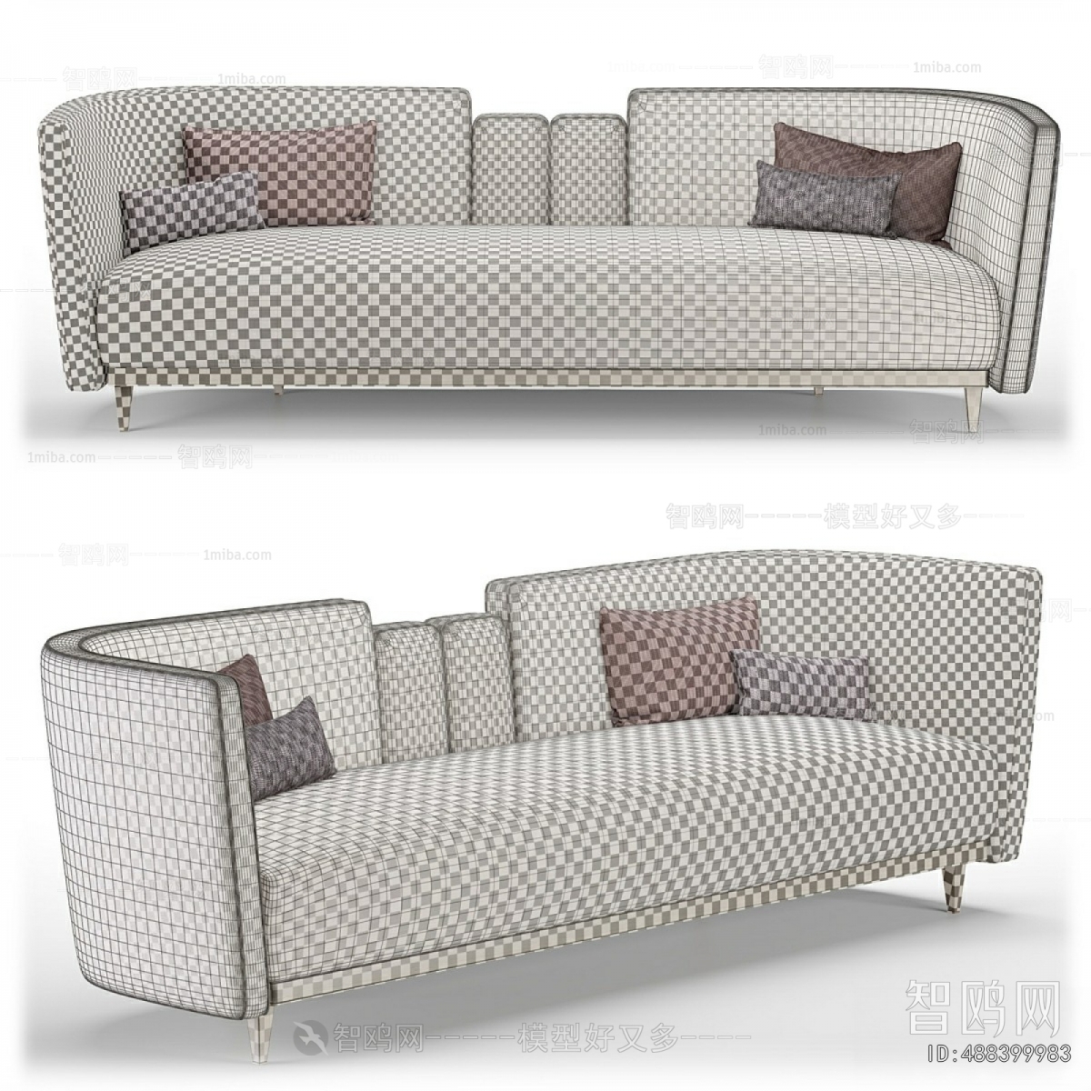 Modern Multi Person Sofa