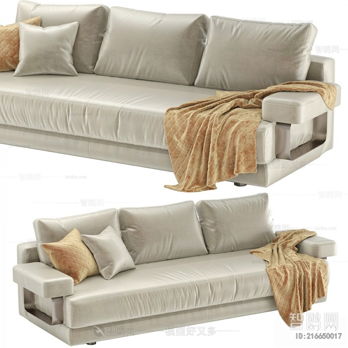 Modern Three-seat Sofa