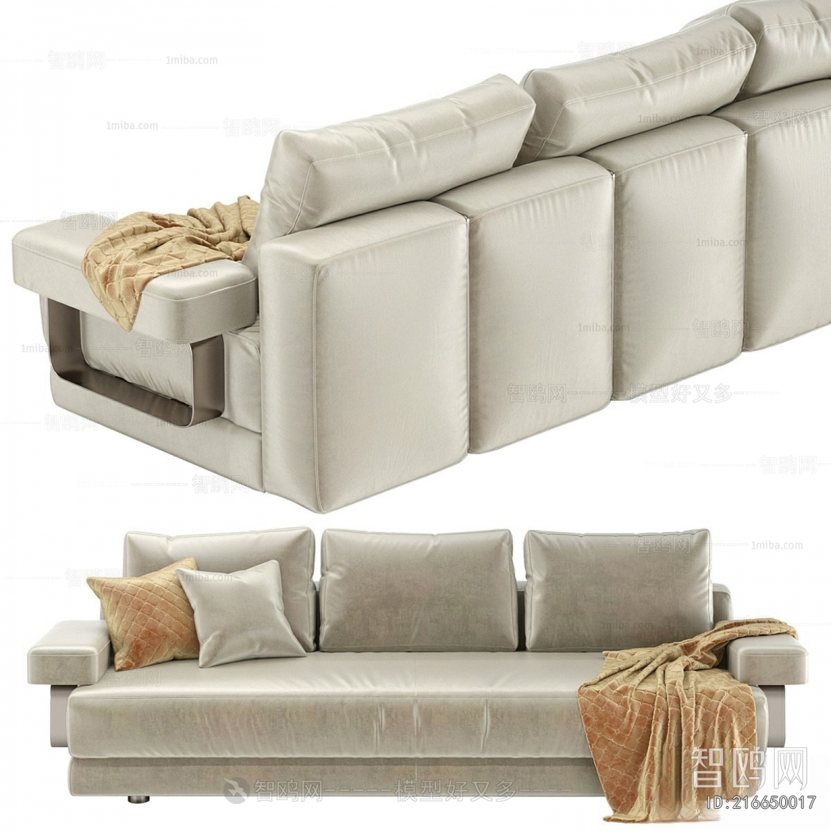 Modern Three-seat Sofa