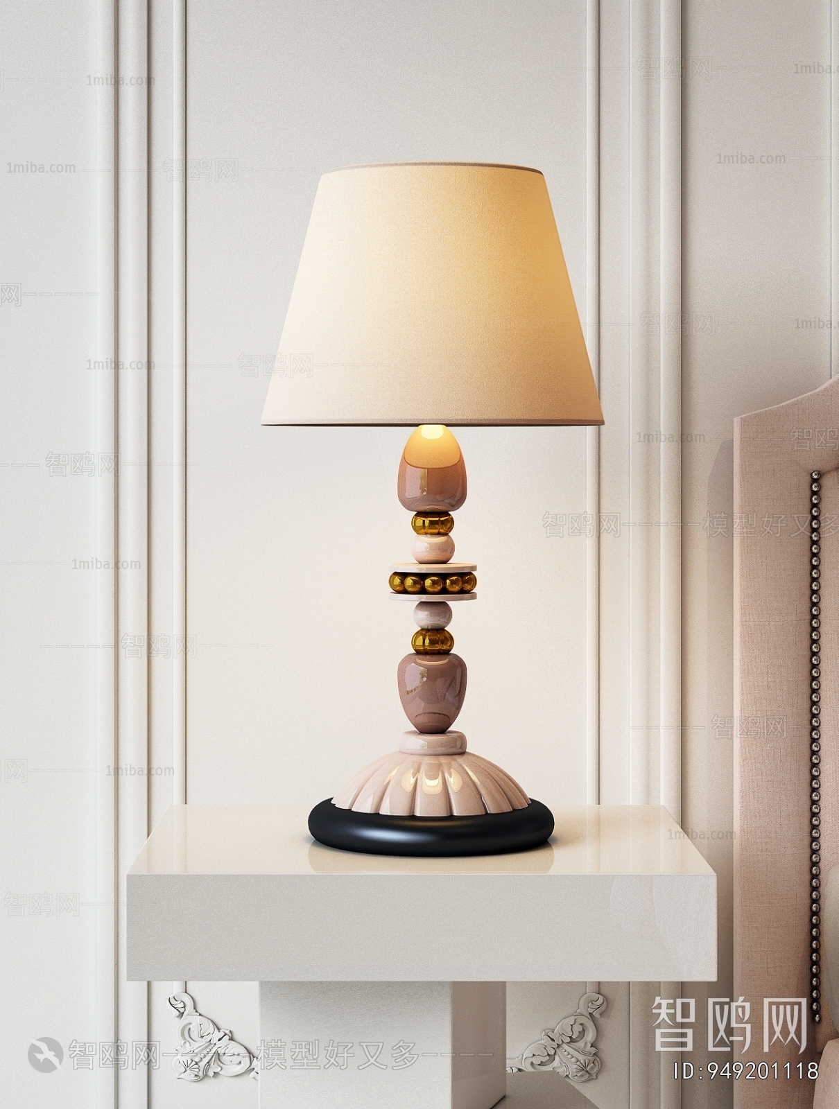 Simple European Style Table Lamp