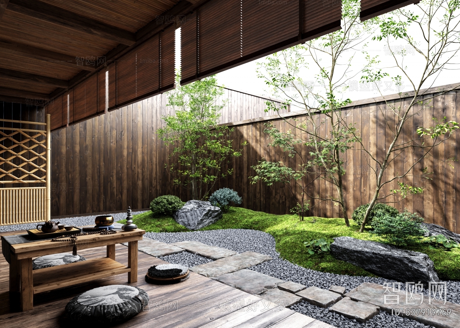 New Chinese Style Courtyard/landscape