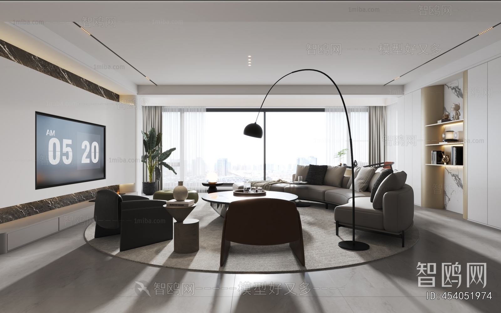 Modern A Living Room