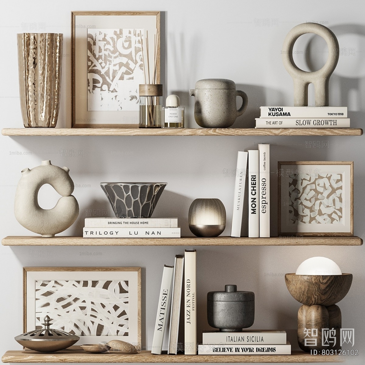 Wabi-sabi Style Decorative Set