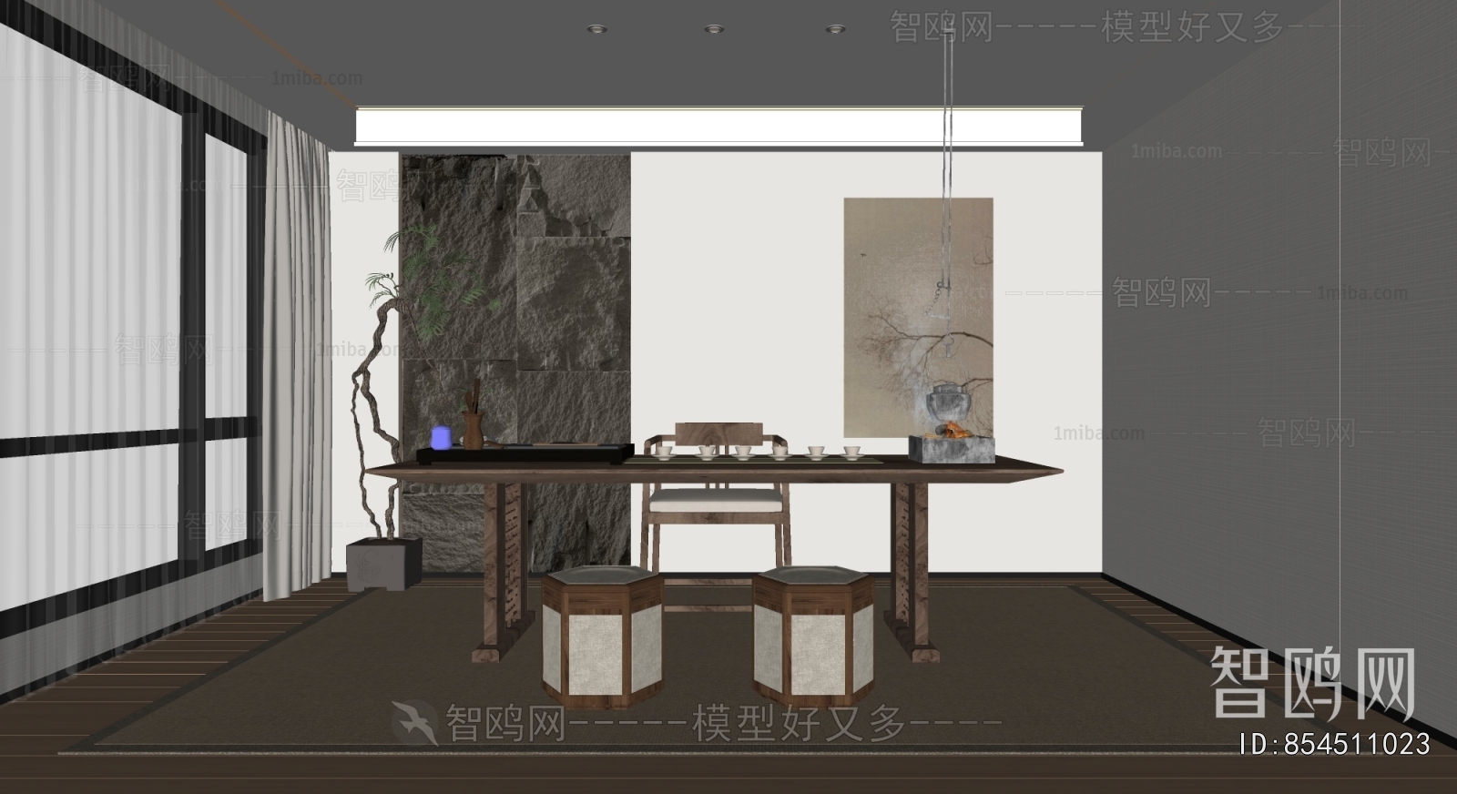 新中式禅意茶室