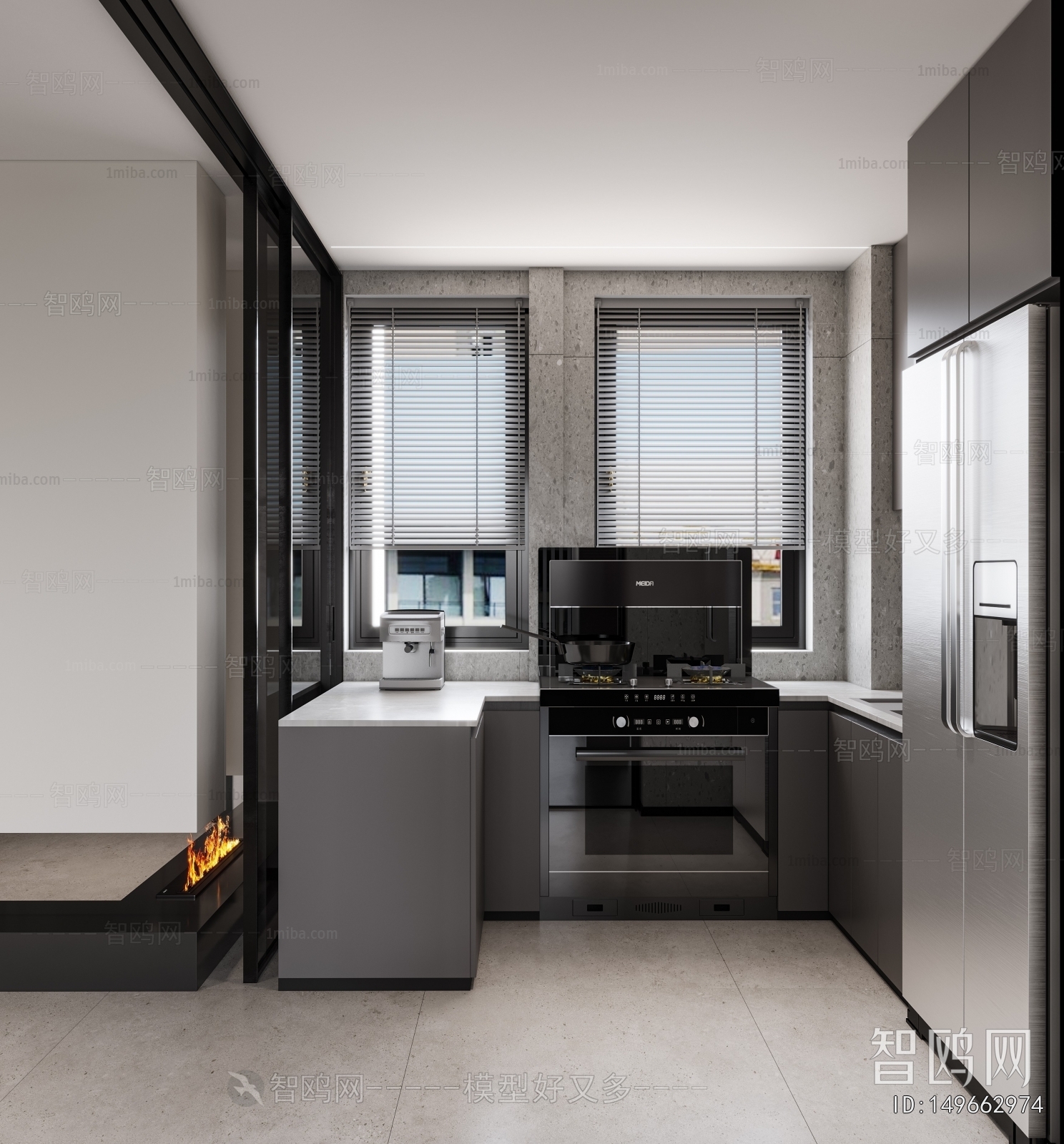 Modern The Kitchen