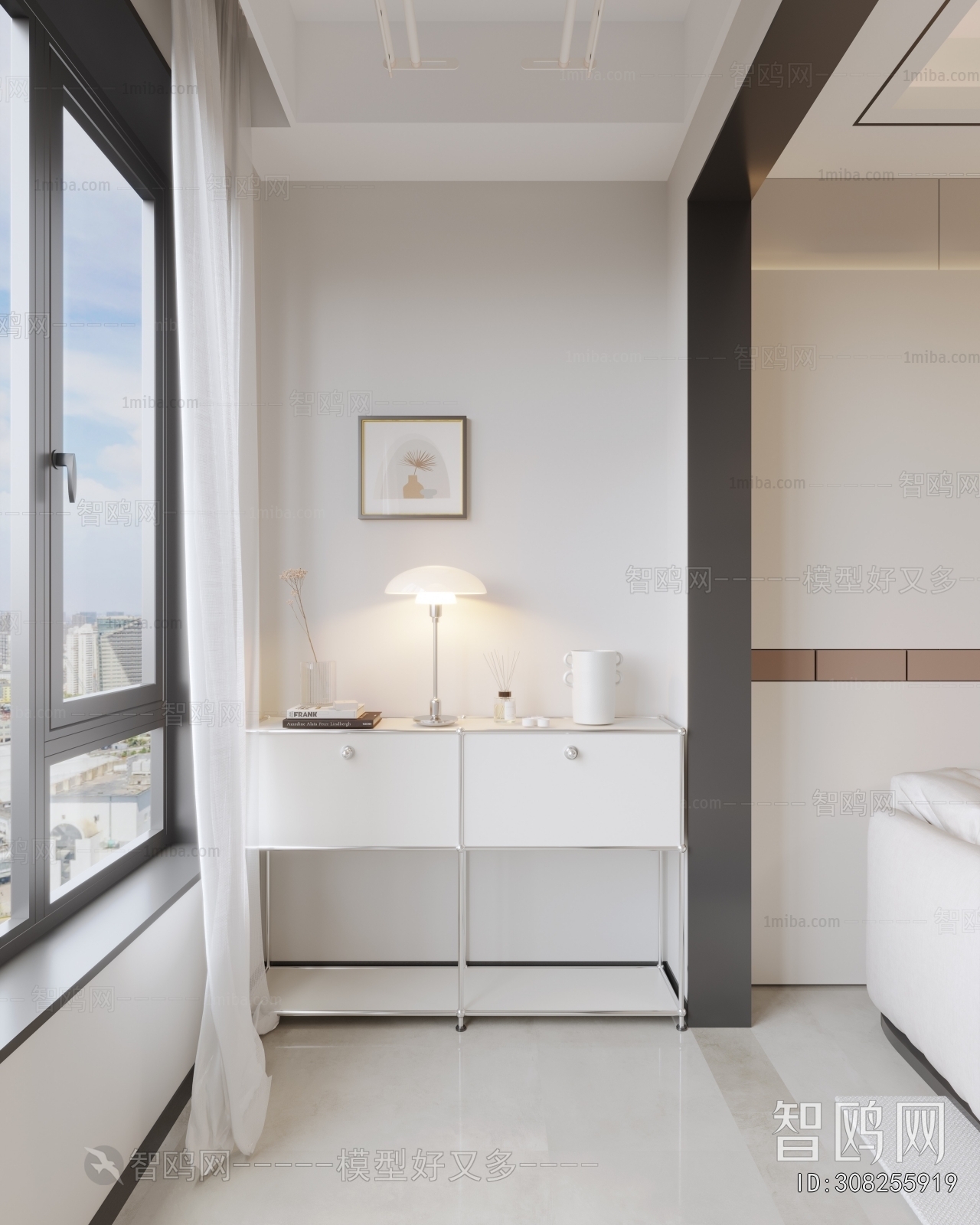 Modern Balcony Laundry Room