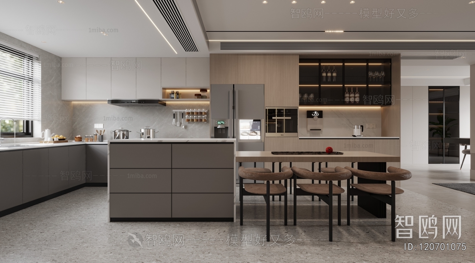 Modern Open Kitchen