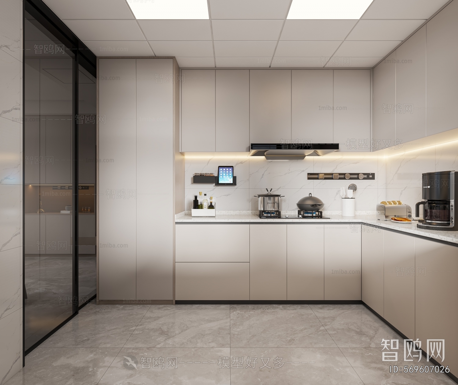 Modern The Kitchen