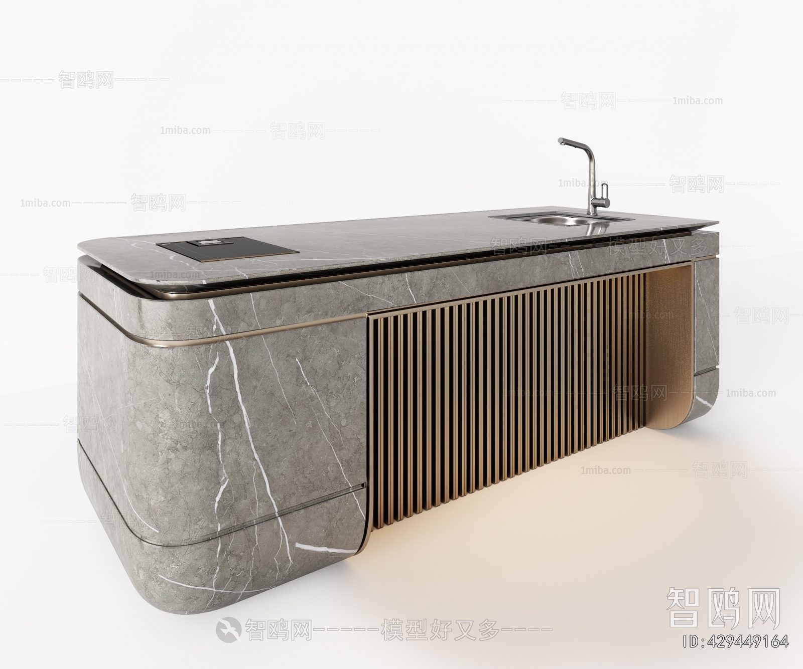 Minotti 米洛提 现代中岛台