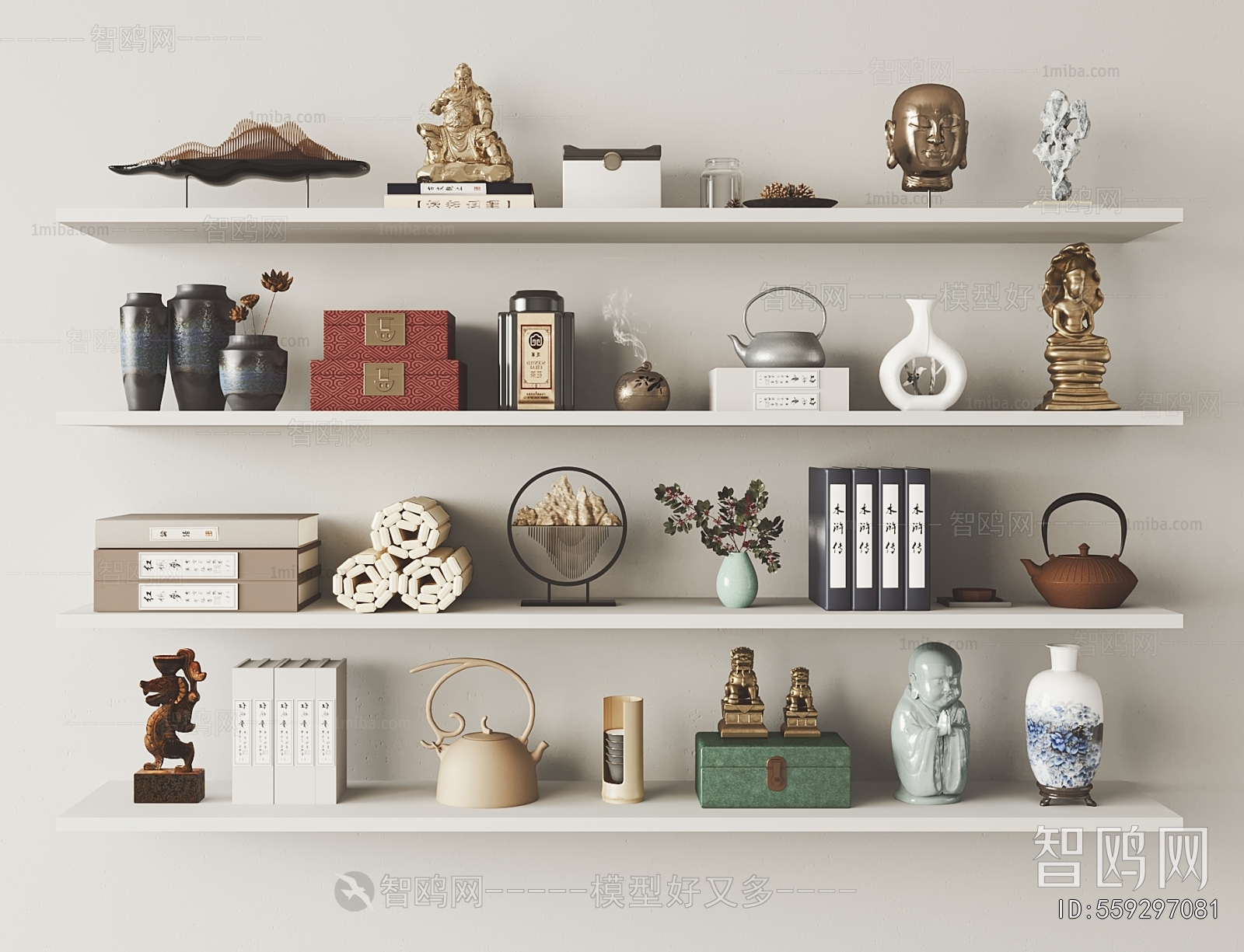 New Chinese Style Decorative Set