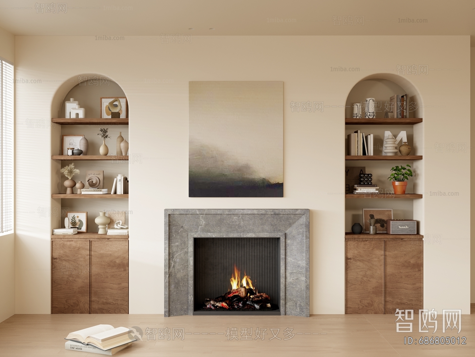 Modern Fireplace