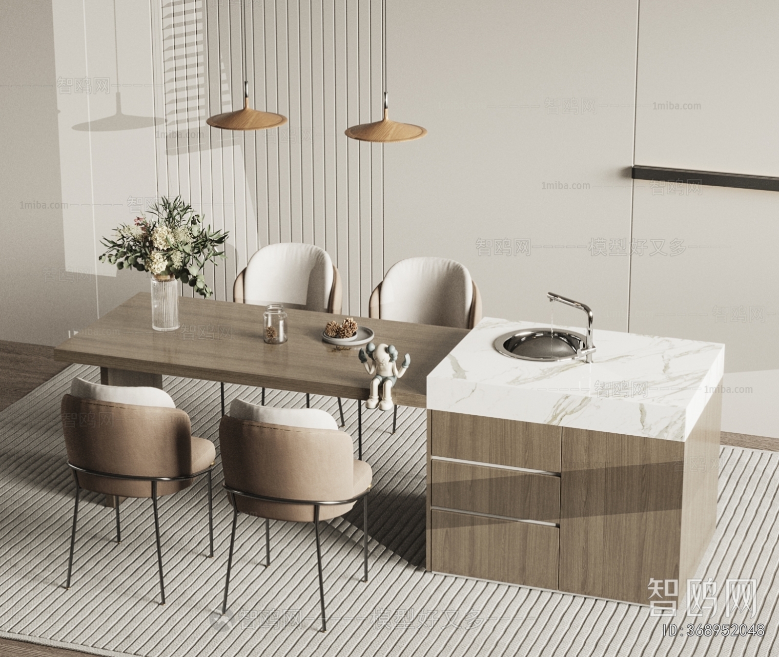 Modern Dining Table And Chairs