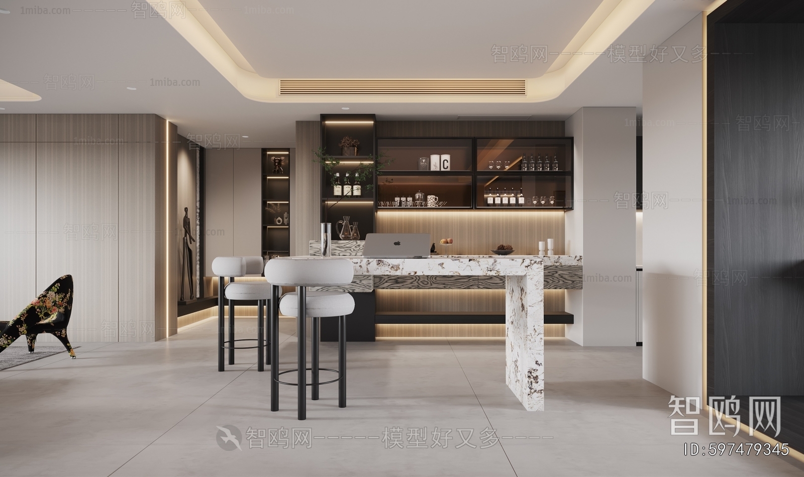 Modern Bar Area