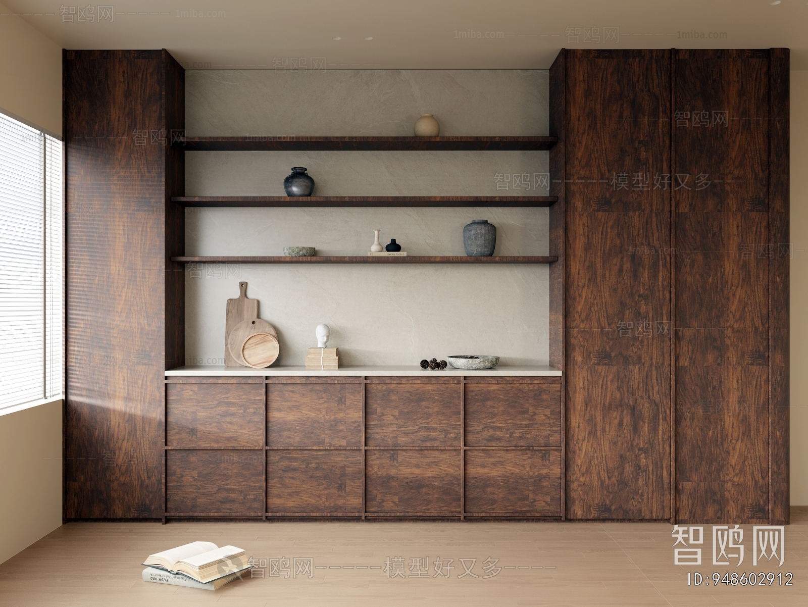 Wabi-sabi Style Sideboard