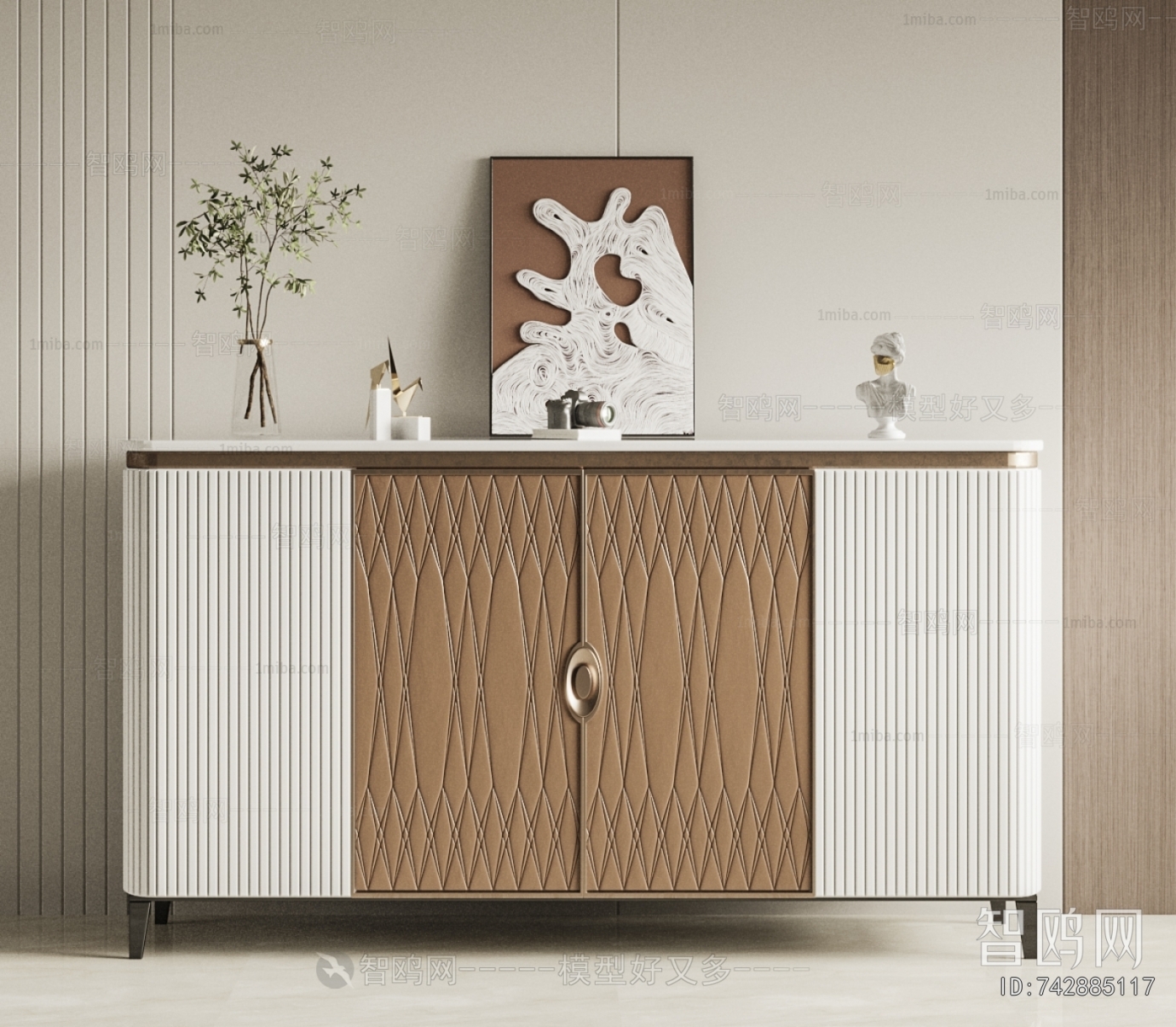 Modern Side Cabinet/Entrance Cabinet