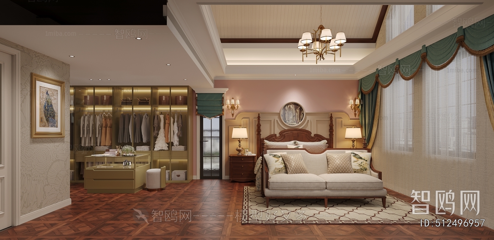 European Style Bedroom