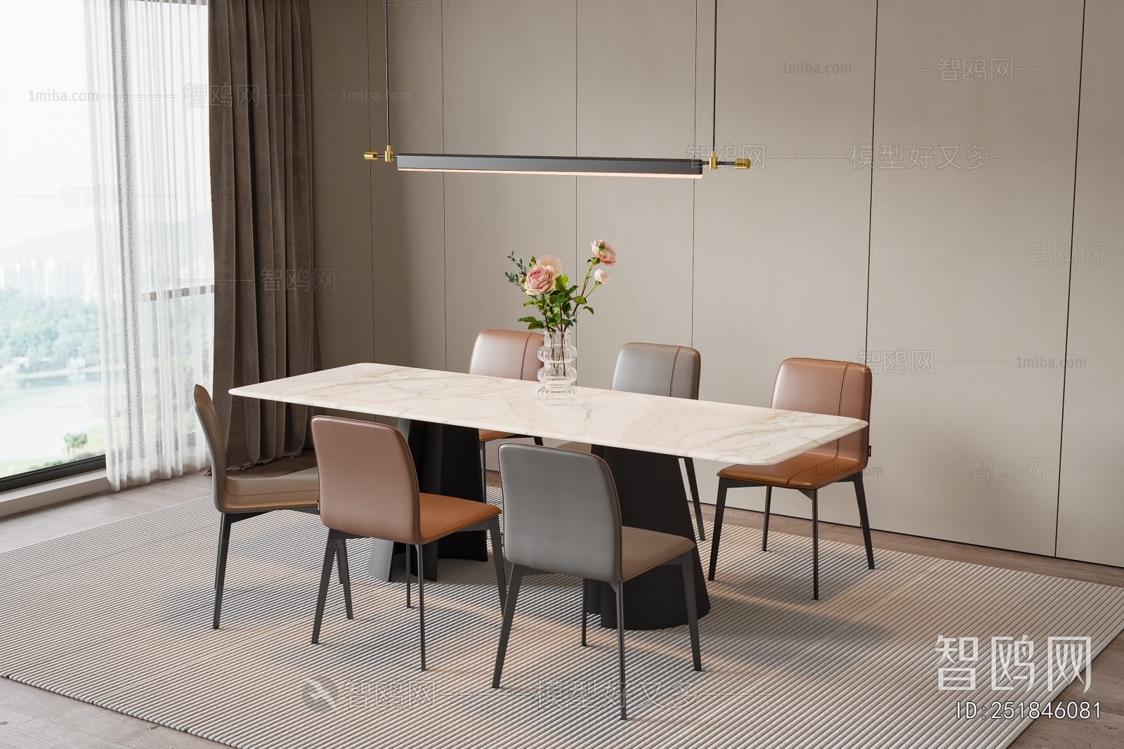 Modern Dining Table And Chairs