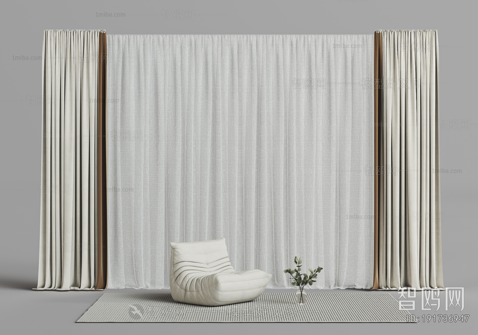 Modern The Curtain