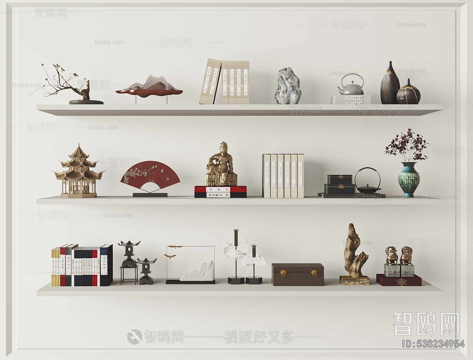 New Chinese Style Decorative Set