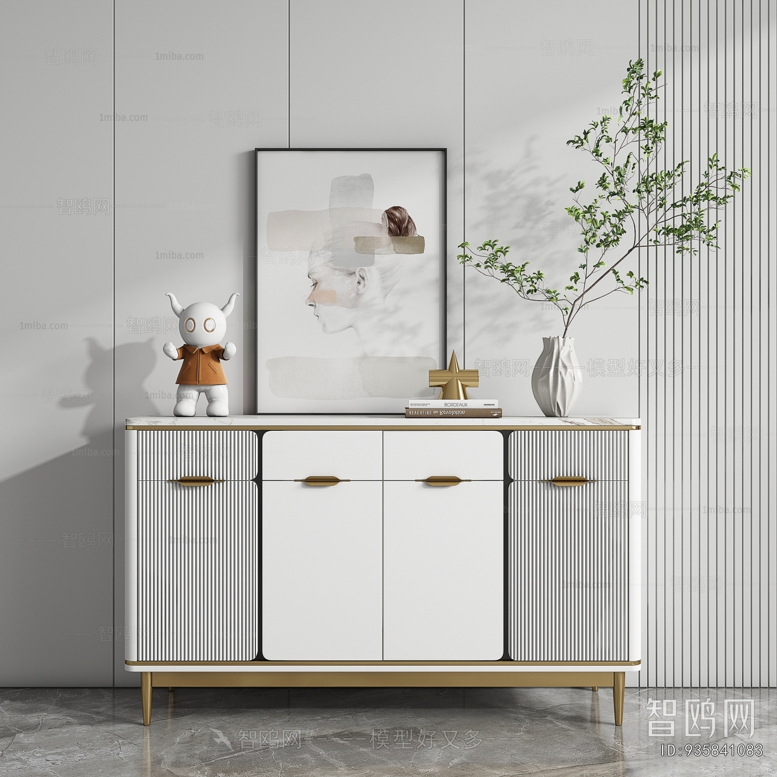 Modern Side Cabinet/Entrance Cabinet