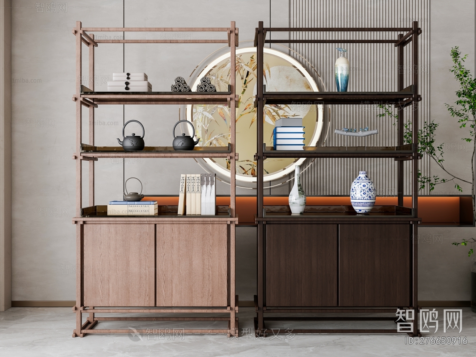 New Chinese Style Shelving