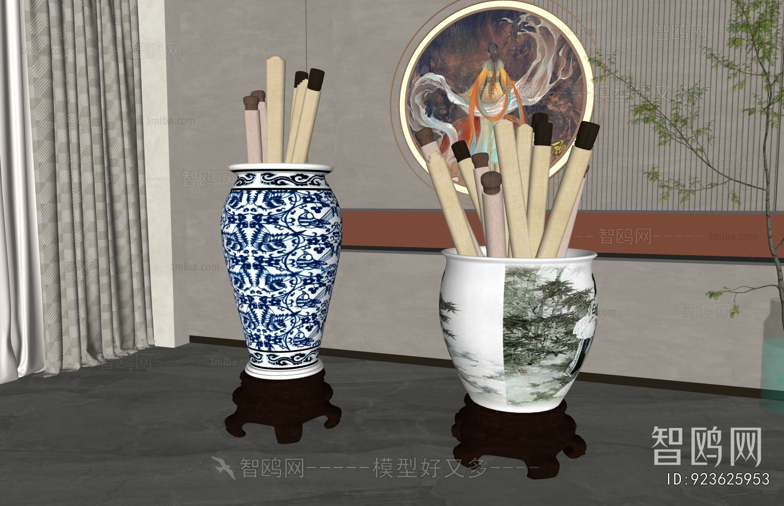 New Chinese Style Decorative Set