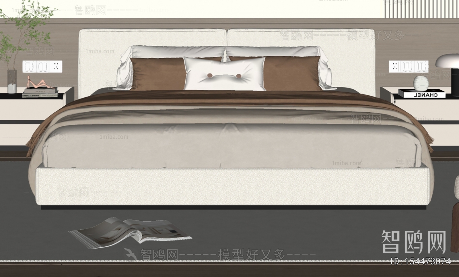 Modern Double Bed