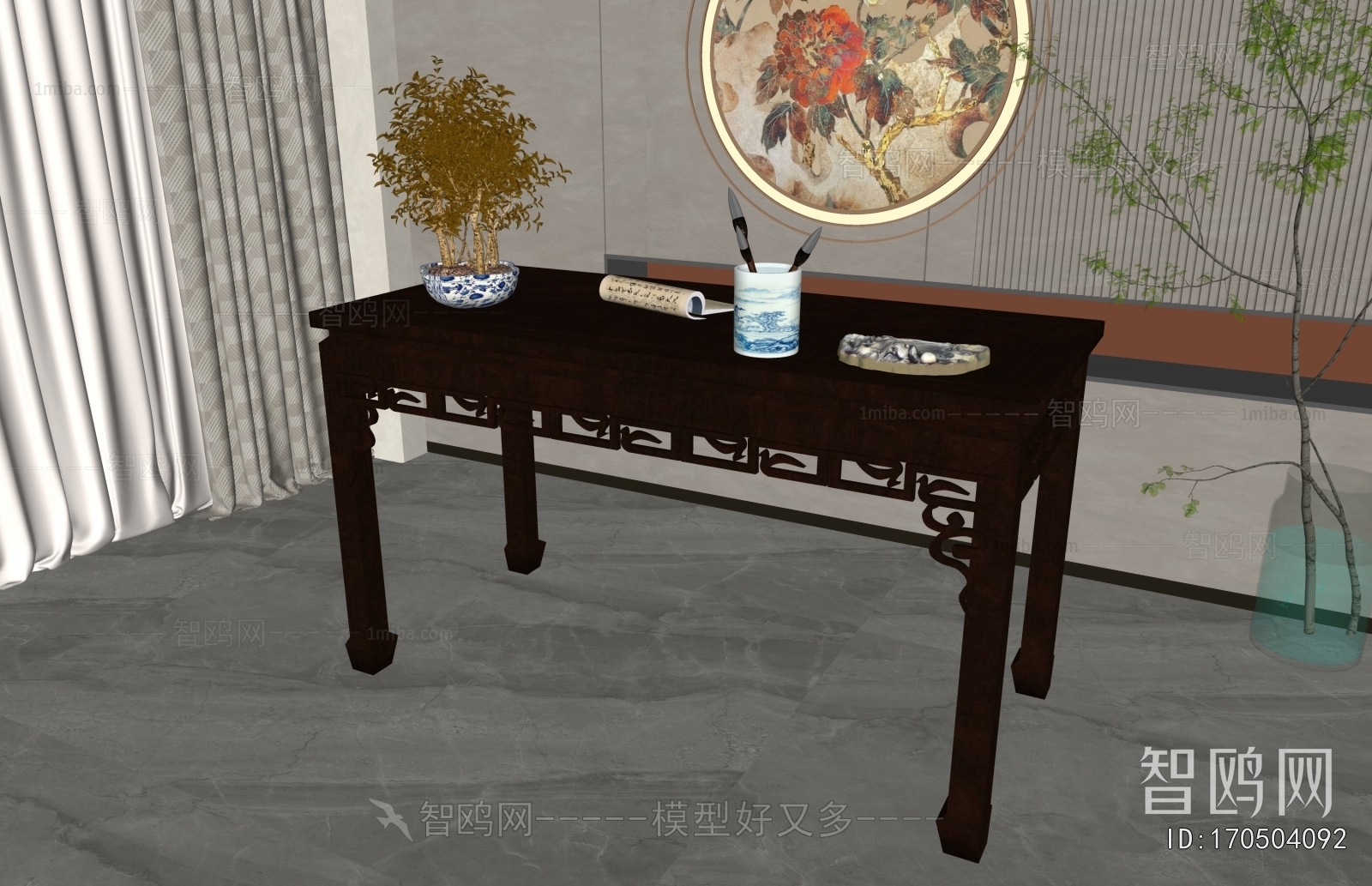 New Chinese Style Chinese Style Desk