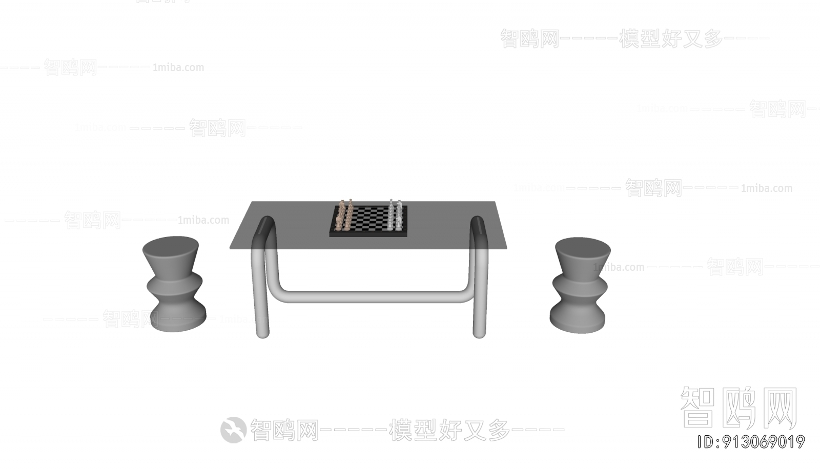 Calligaris现代极简金属桌椅