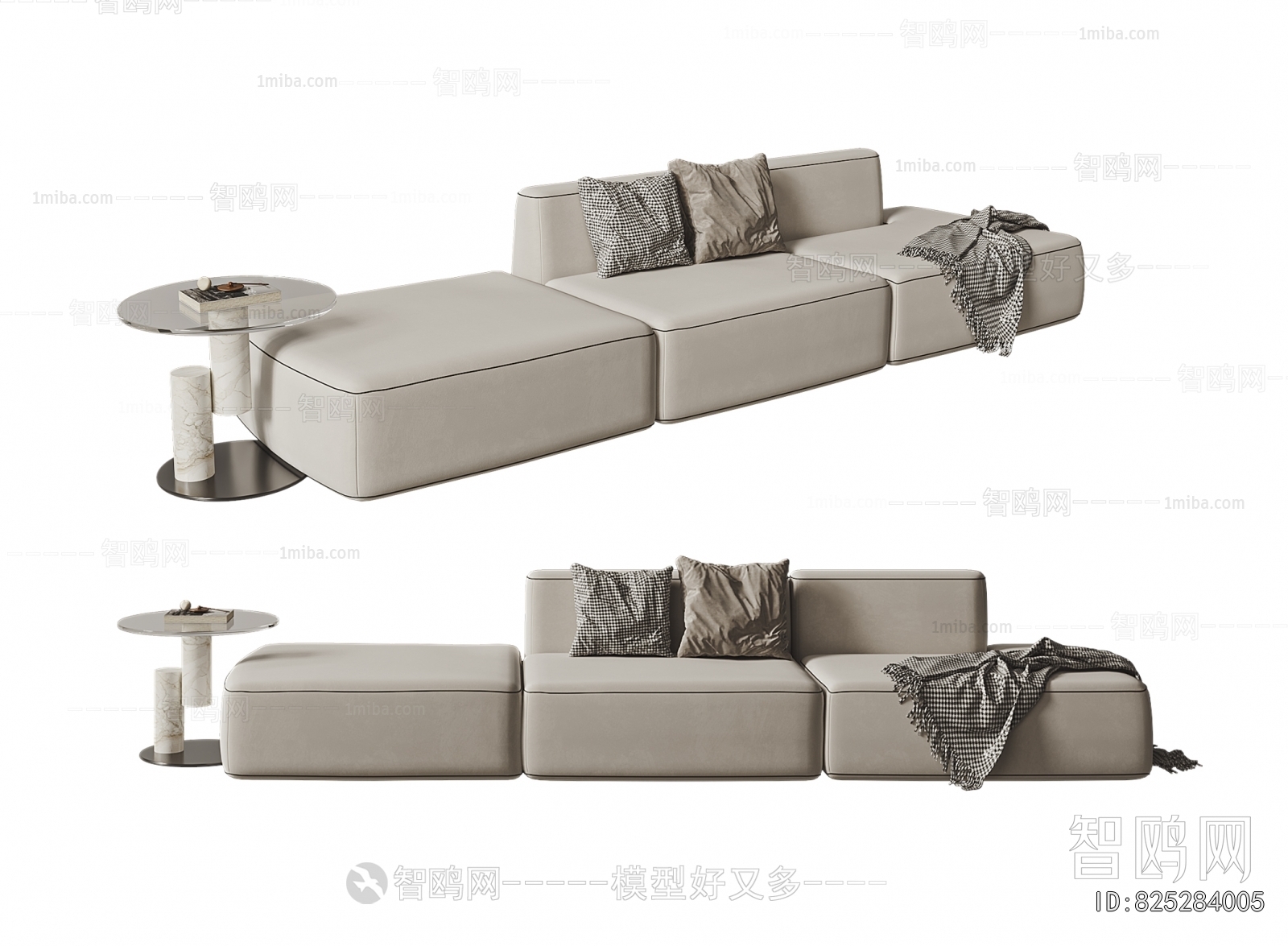 Modern Three-seat Sofa