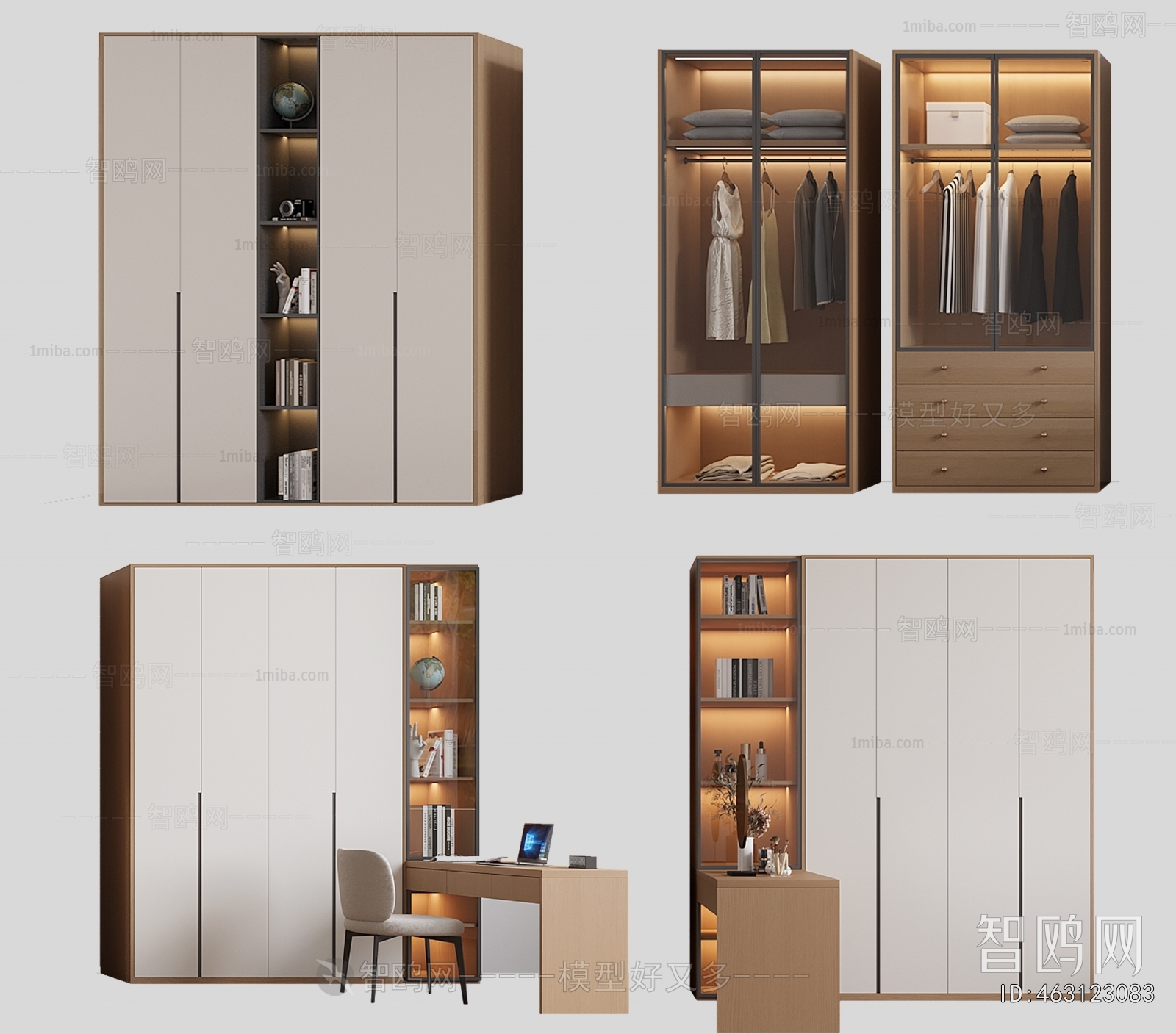 Modern The Wardrobe