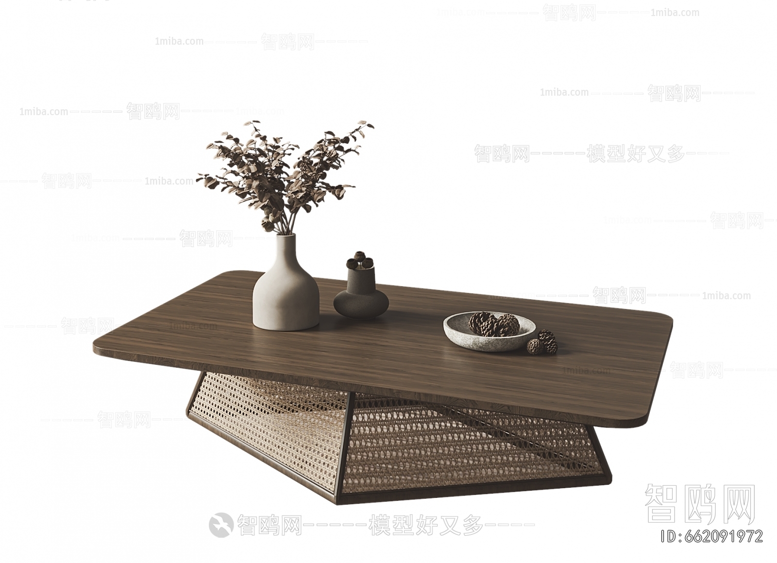 Wabi-sabi Style Coffee Table