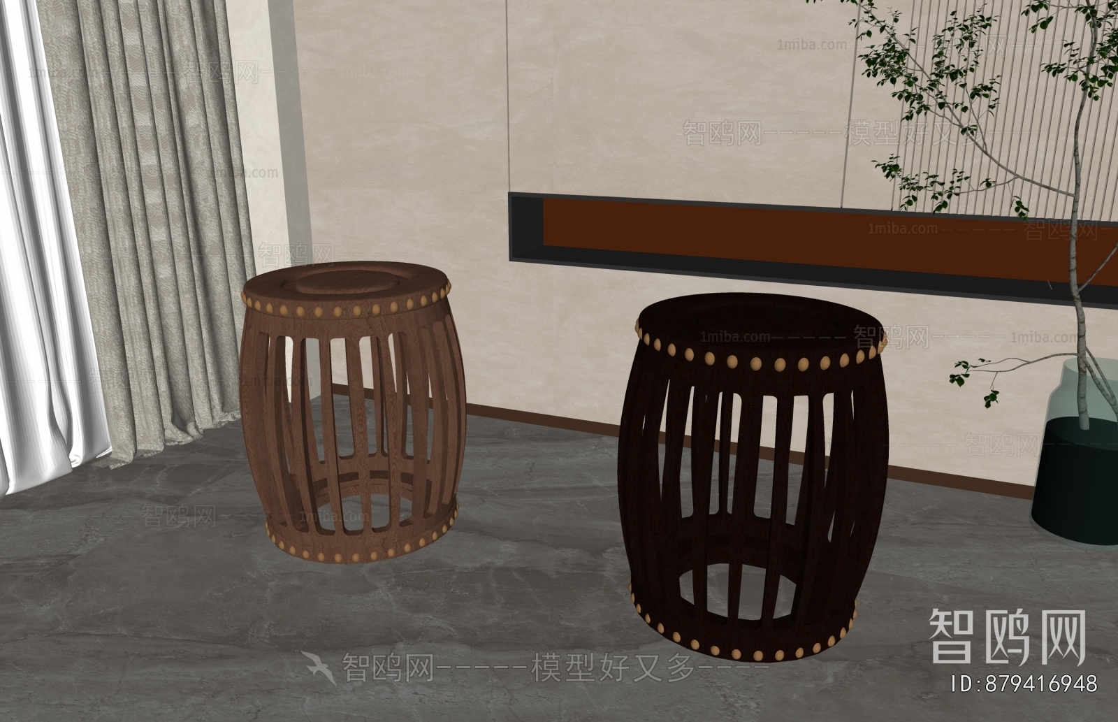 New Chinese Style Stool