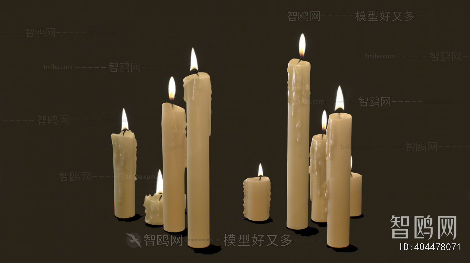 现代蜡烛