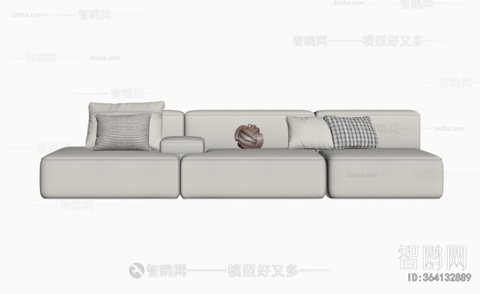 Modern Three-seat Sofa