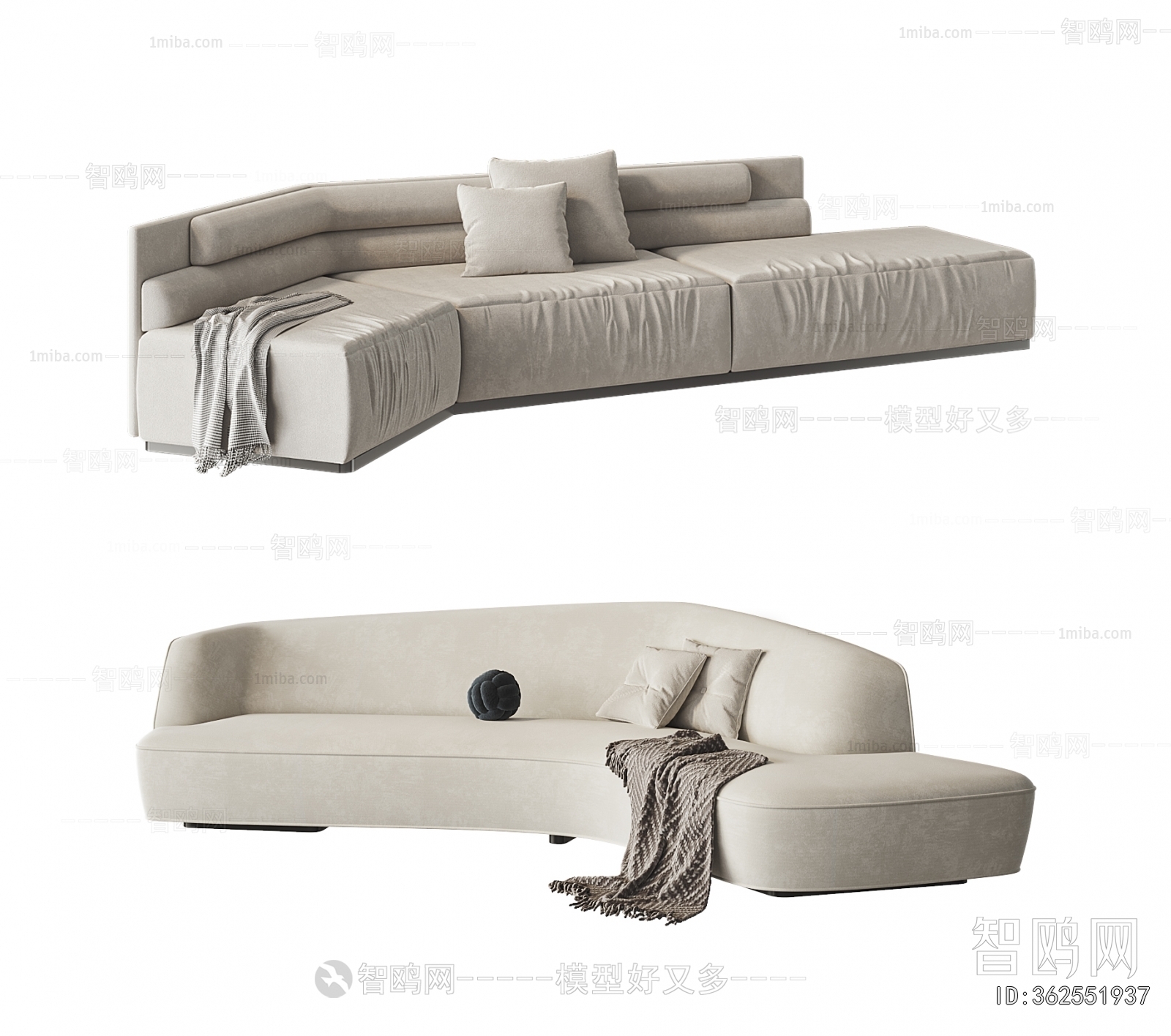 Modern Shaped Sofa