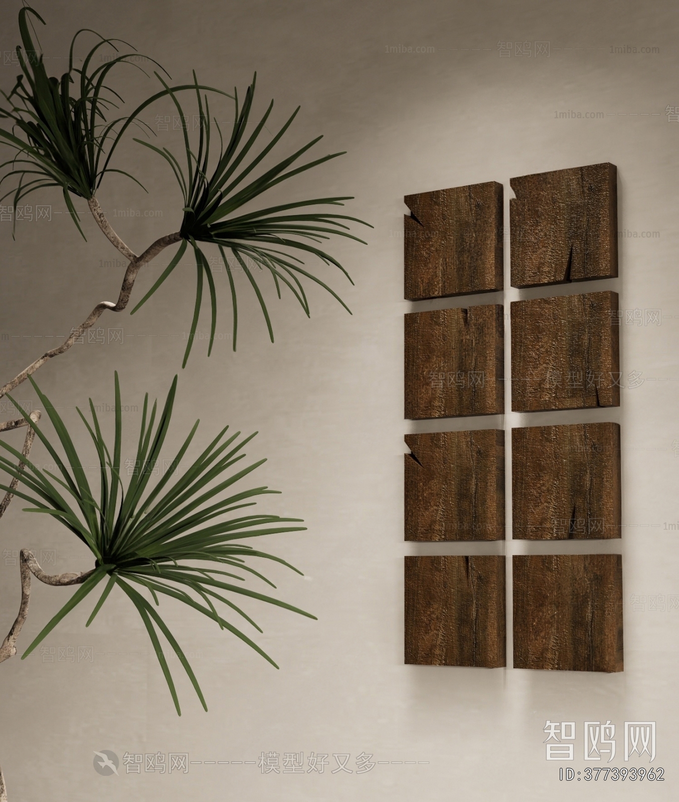 Wabi-sabi Style Wall Decoration