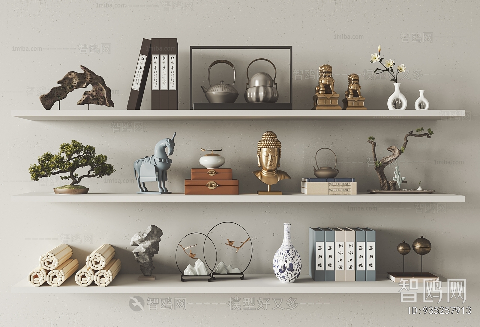 New Chinese Style Decorative Set