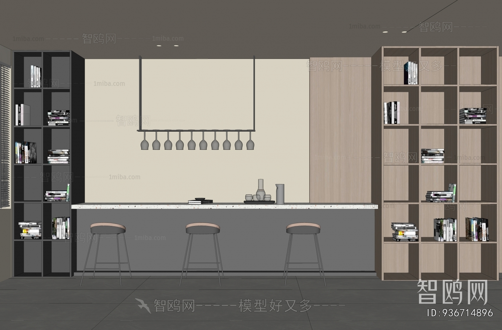 Modern Counter Bar