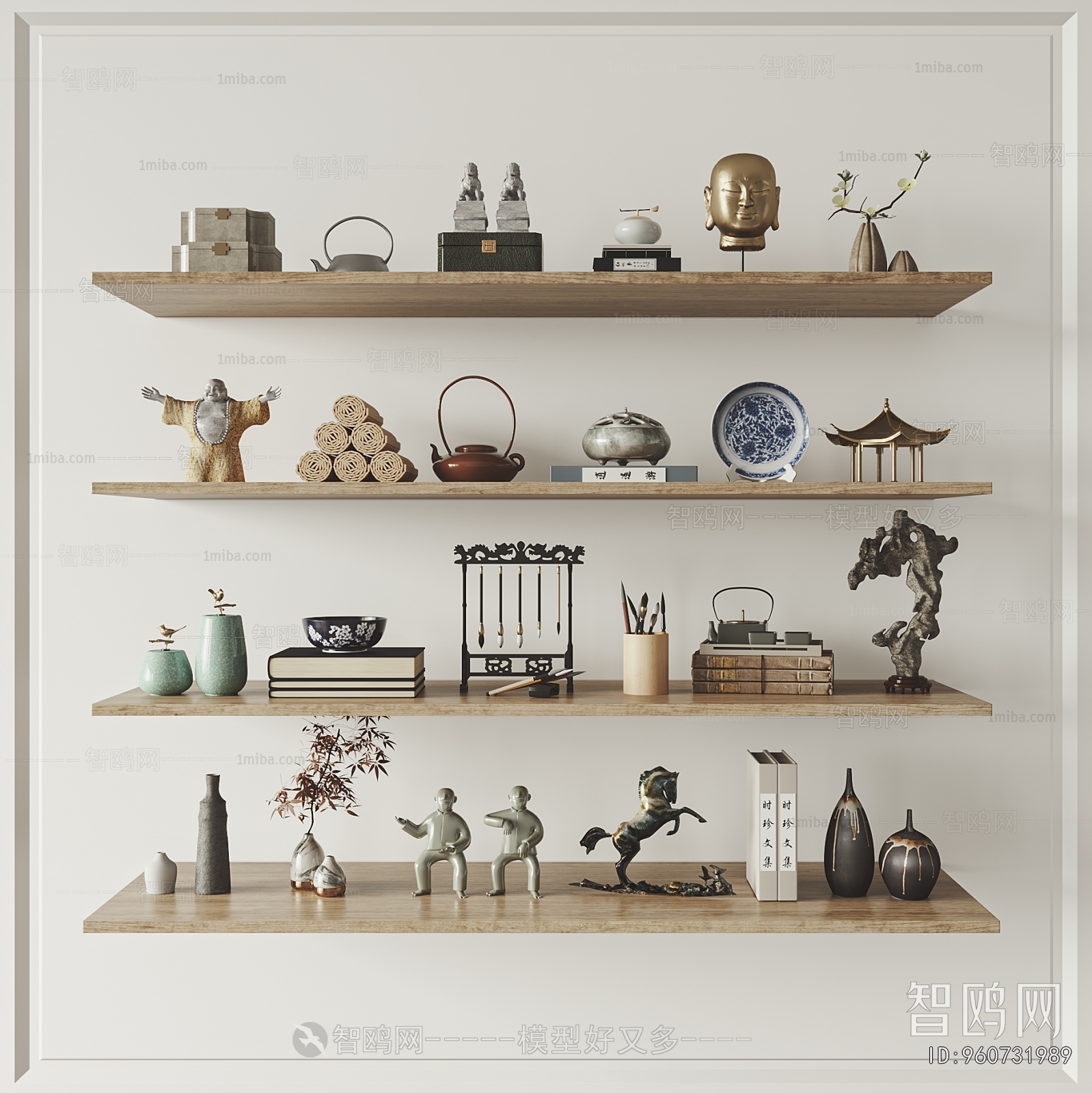 New Chinese Style Decorative Set