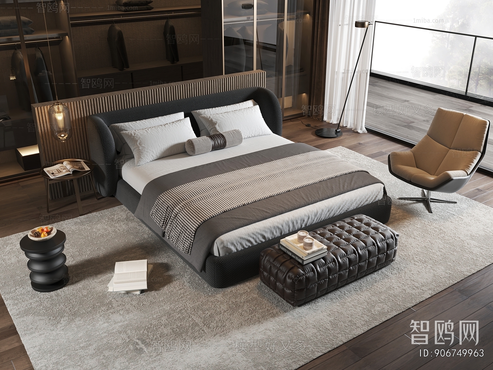 Modern Double Bed