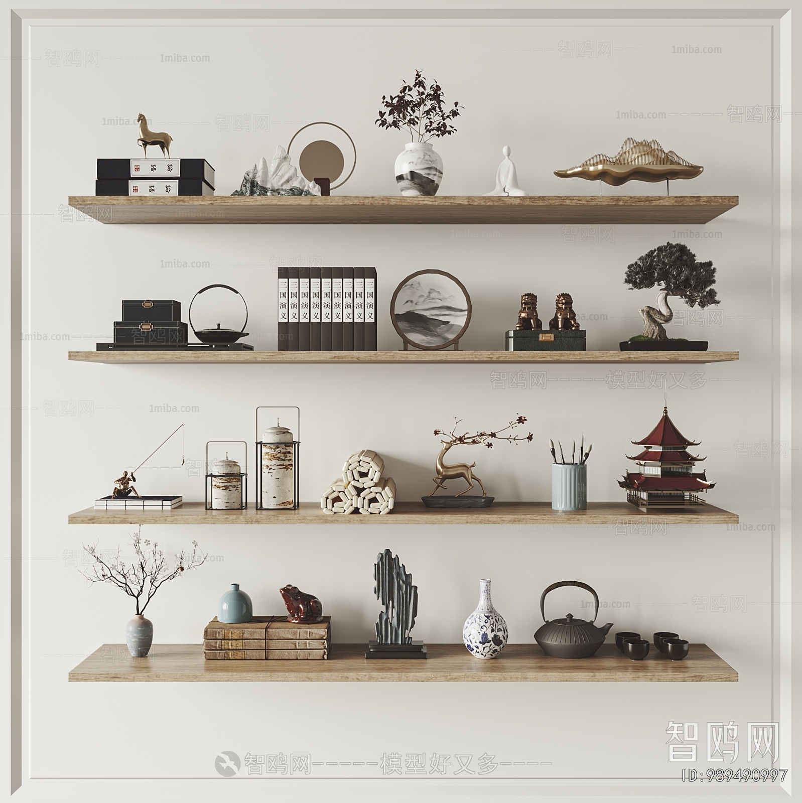 New Chinese Style Decorative Set