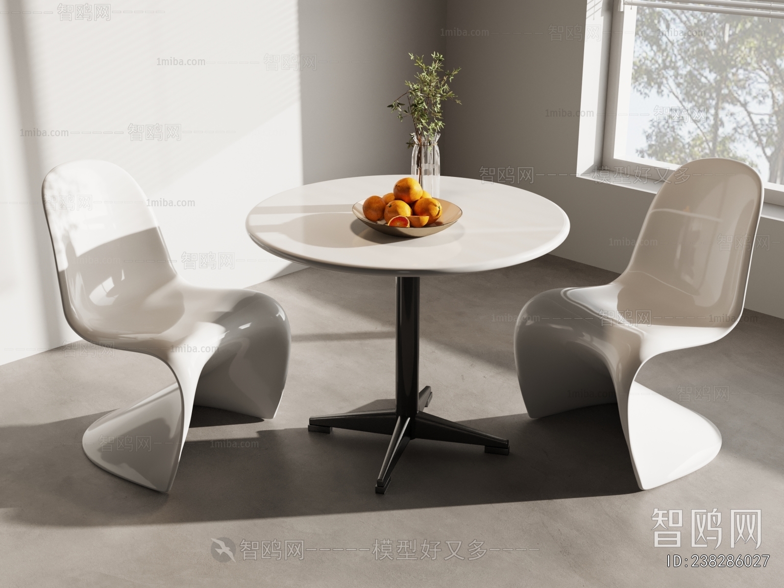 Modern Leisure Table And Chair