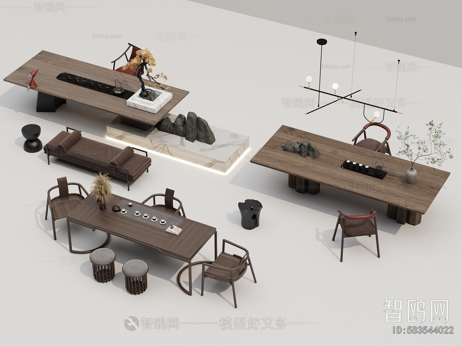 New Chinese Style Tea Tables And Chairs