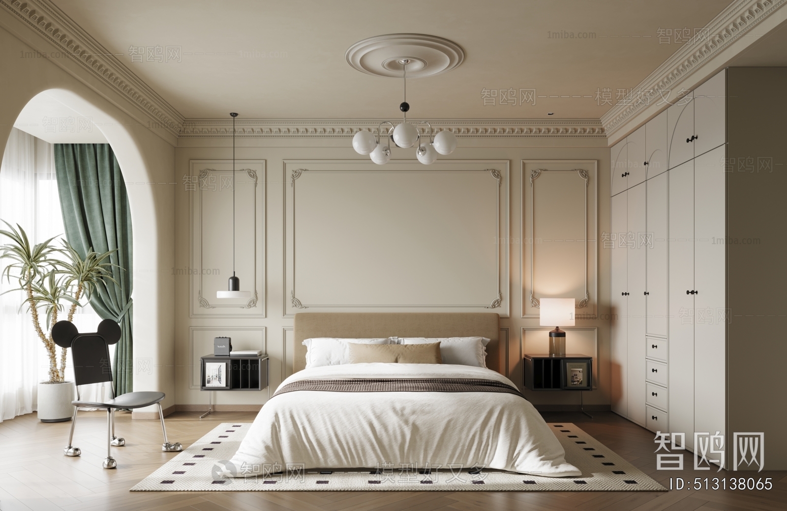 French Style Bedroom