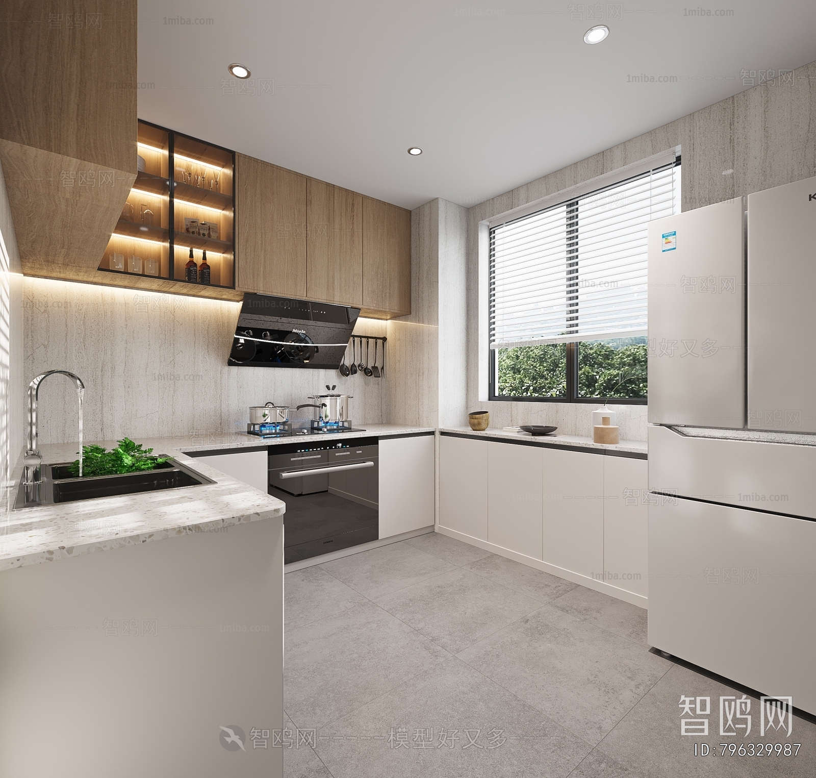 Modern The Kitchen