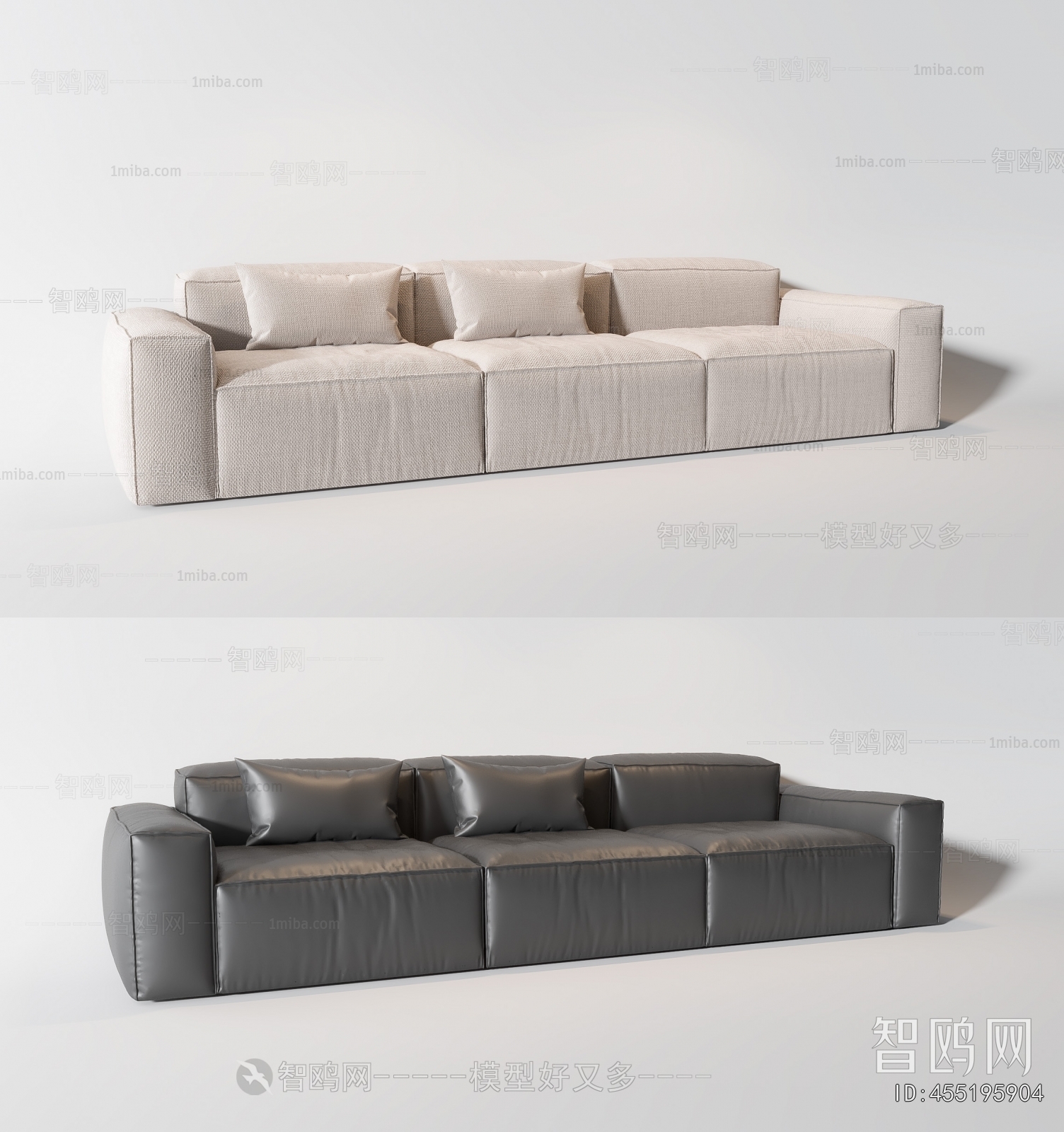 Modern Three-seat Sofa