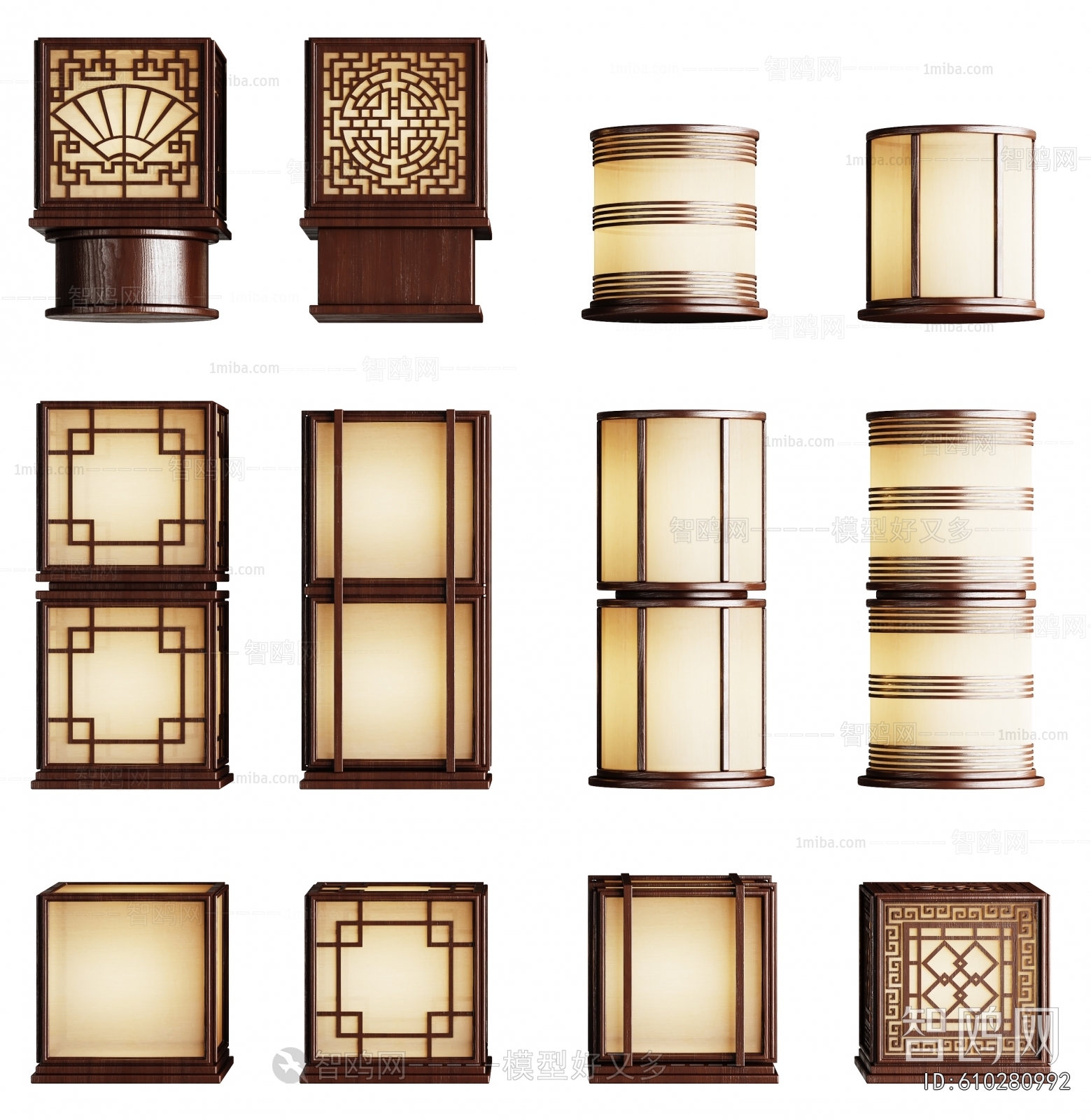 New Chinese Style Outdoor Light